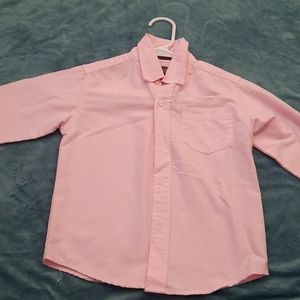 Van Heusen boys pink dress shirt size 5/6